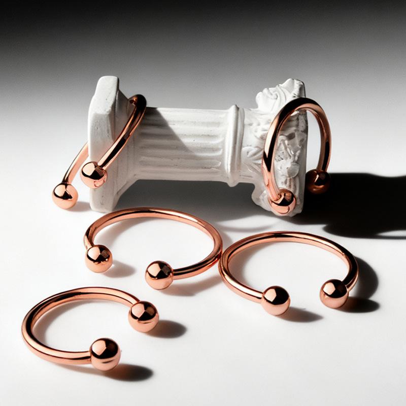 Penis Ring Stainless Rings Head Glan Stimulating Adult Products Male Sex Toys Metal Rooster Ring For Men Delay Ejaculation