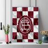 Club Atletico Lanus Pattern  3pcs 100% Round Full Drill 5D DIY Diamond Painting Embroidery Cross Stitch Rhinestone Décor