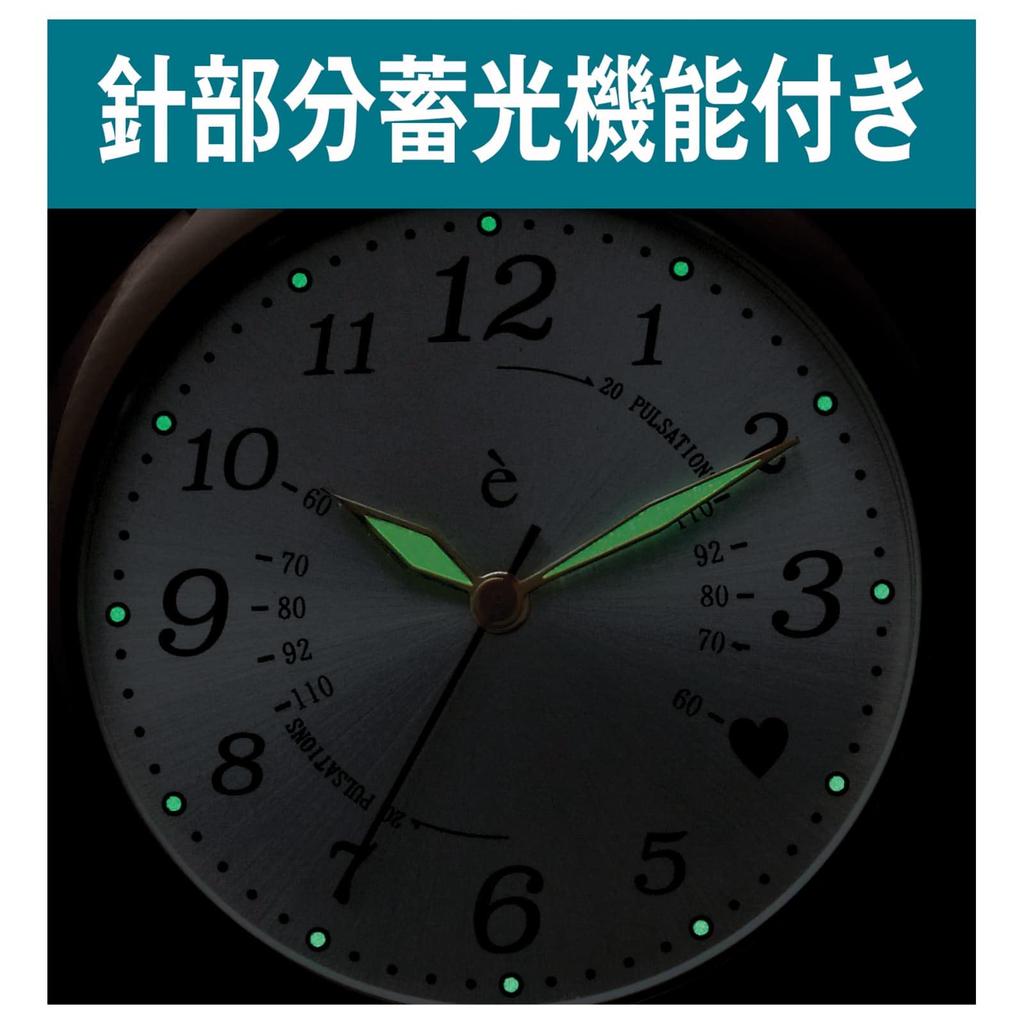 Anfamie Nurse Large For Medical Greige Watch, Long-lasting Battery, Face, Hook-type Watch, Nursing, Care, Use, Convenient,
