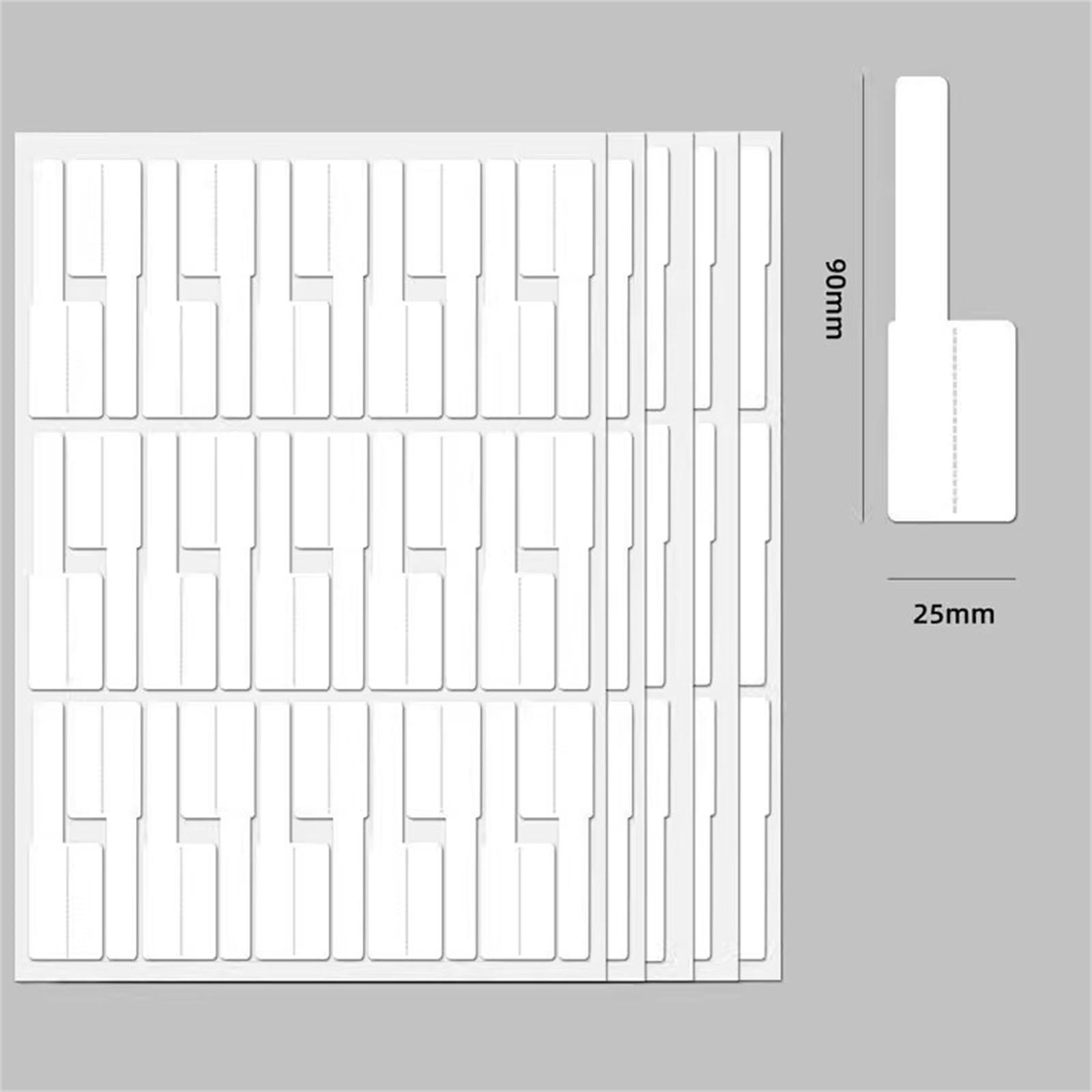 

Cable Network Cable Label Sticker PF Data Cable Adhesive Label Power Line Charging Cable Storage Classification One Size