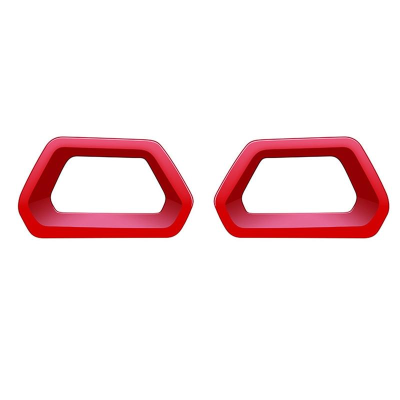 A03Z-Car Front Fog Lamp Frame Fog Light Eyebrow Trim Sticker For Subaru Forester 2025 ,B