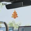 Festive Seasonal Gift Ideas Gingerbread Christmas Tree Pendant, Double-sided Acrylic Hanging Ornament for Xmas Party Home Decor Supplies Holiday