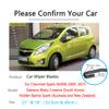 Araba sileceği bıçağı Chevrolet Spark için M300 Daewoo Matiz yaratıcı 2009 ~ 2015 ön cam silecekleri araba aksesuarları 2010 2011