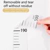 1PC Height Sticker 0-200cm Sticker, Living Room Bedroom, Middle School Student Dormitory Wall Waterproof Self-adhesive Height Pa