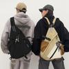 Modny Plecak i Torba na Ramię Crossbody Color Block - Wielofunkcyjny, Duża Pojemność, Lekki i Modny do Codziennego Użytku