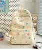 Schoolbag High Value and Lightweight Ins Harajuku Little Star Printed Schoolbag Japanese Ins Sweet Soft Sister Travel Cute Backpack