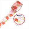 SAIEN Masking Tape Time Size 20mm X 5m "Fruit Strawberry" UR-3110