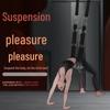 Bondage Door Restraint Strap and Handcuffs Set