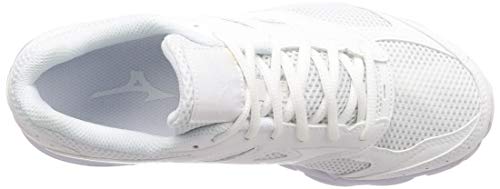 Mizuno Maximizer 21 Running Shoes, Perfect for Commuting, Jogging, and Exercise, White, Size 23.0 cm, 3E