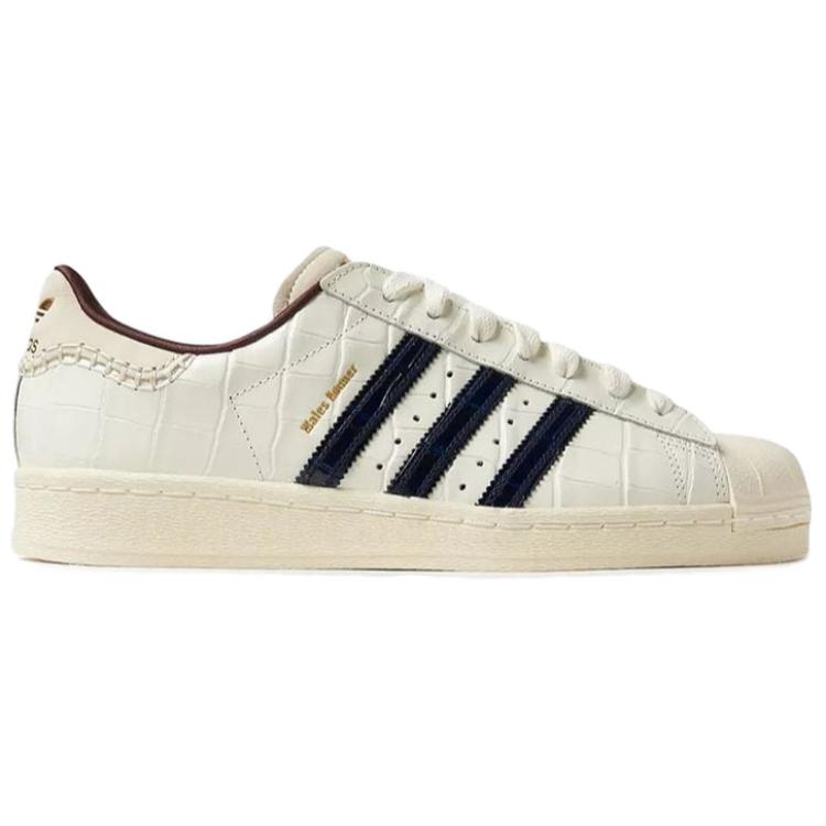 New Adidas Originals Superstar Wales Bonner White Croc JP7161