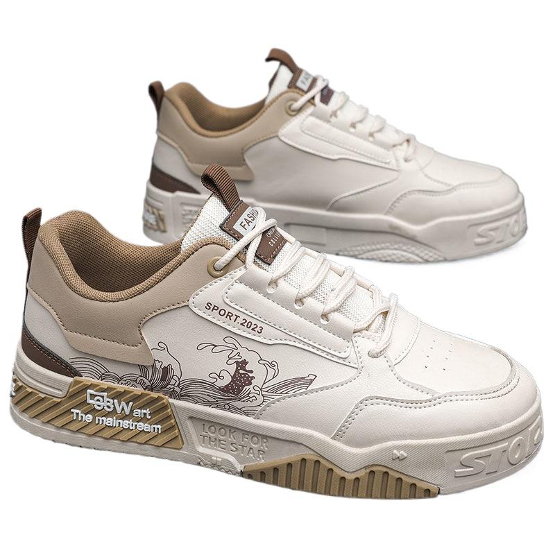 Fashion 2025 Spring Men Vulcanized Shoes Fashion Sneakers Student Campus Running Shoes Korean Comfortable Platform Shoes Tenis Masculino