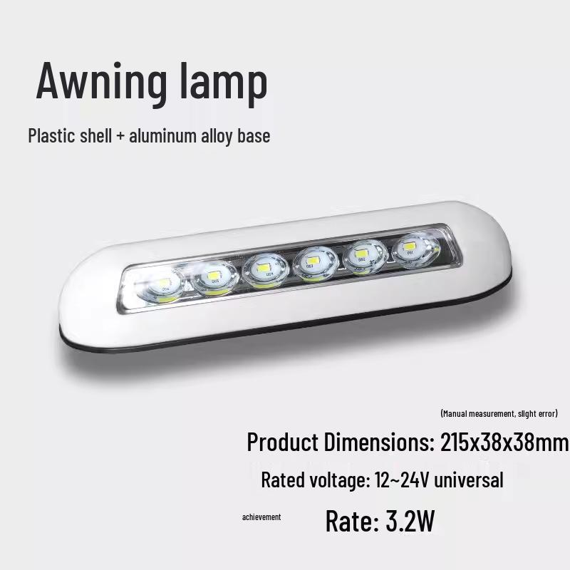 12V-24V LED Wohnmobil Markisen- & Veranda-Außenleuchte