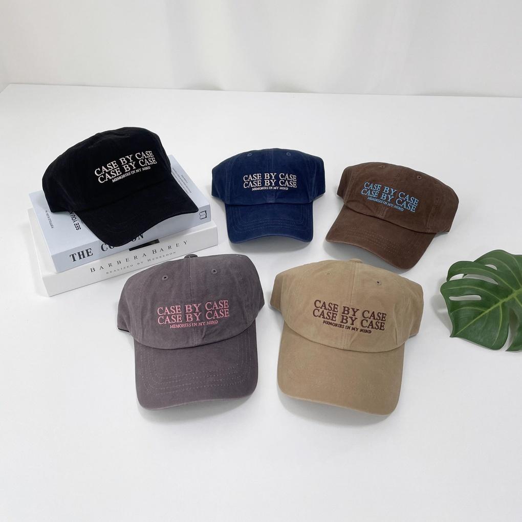 Women's and Men's Daily Case Washed Ball Cap Baseball Hat
