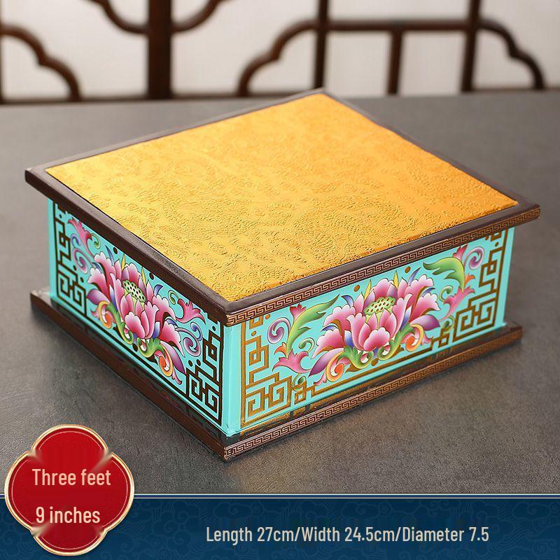 Guan Yin & Guan Gong Elevated Worship Stand for Buddhas & Gods Display