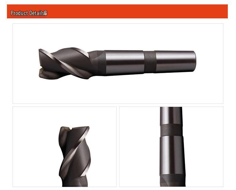 Shanggong Coarse Tooth HSS Morse Taper Shank End Mill (Sizes: 14, 16, 18, 20)