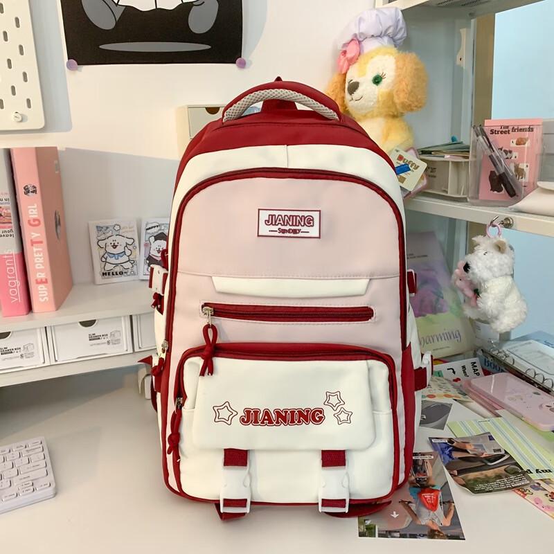 Школьный рюкзак большого объема в корейском стиле