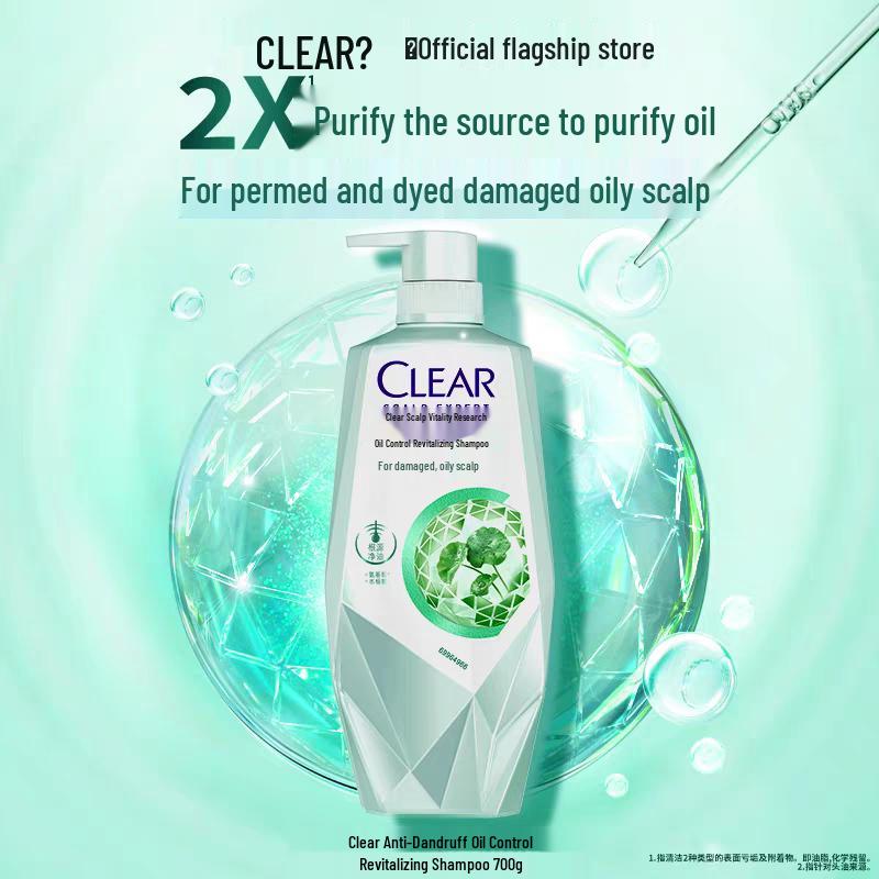 

CLEAR Women s Oil Control & Revitalizing Shampoo