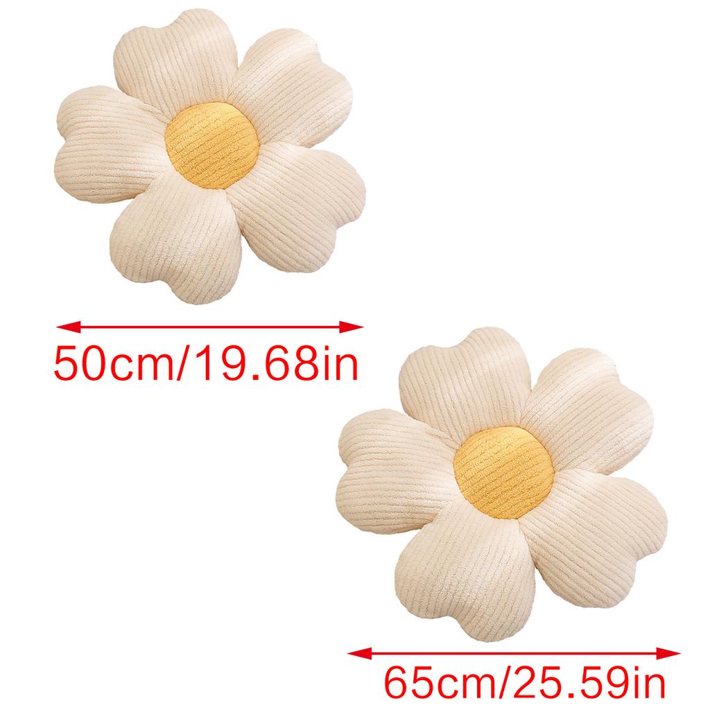 Flower Plush Throw Pillow Soft Chair Seat Cushion Living Room Bedroom Home Decorative Pillows Sofa Cushion Birthday Gift