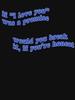 Billie Eilish idontwannabeyouanymore lyric Classic T-Shirt