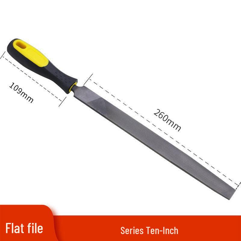High Hardness Flat File Set: Woodworking, Metal, Jewelry Polishing & Trimming Tool