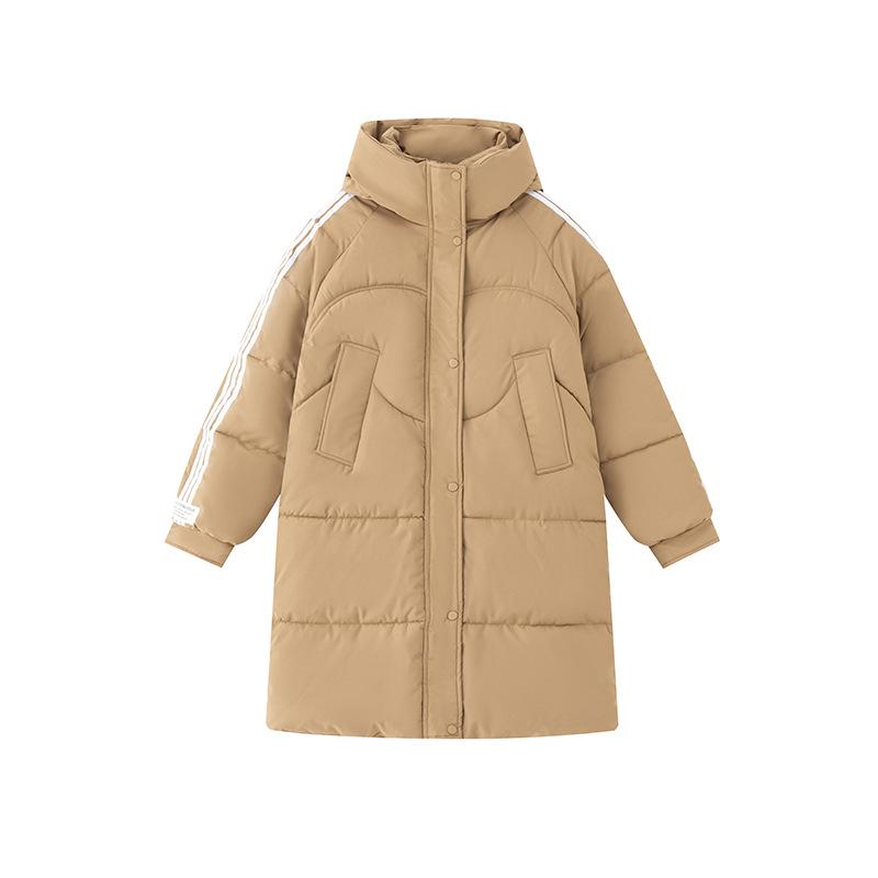 Long Winter New Korean Version Coat Loose Fashion Versatile Cotton-padded Jacket Thickened Cotton-padded Jacket Hooded