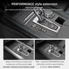 For BMW X5 F15 Made of Alcantara Car Interior Center Console Gear Shifter Side Trim Strip Performance Sticker Tuning Accessories