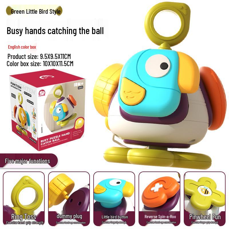 

Межграничный детский сенсорный развивающий мяч: Шестисторонний развивающий магический кубик для раннего обучения и активности