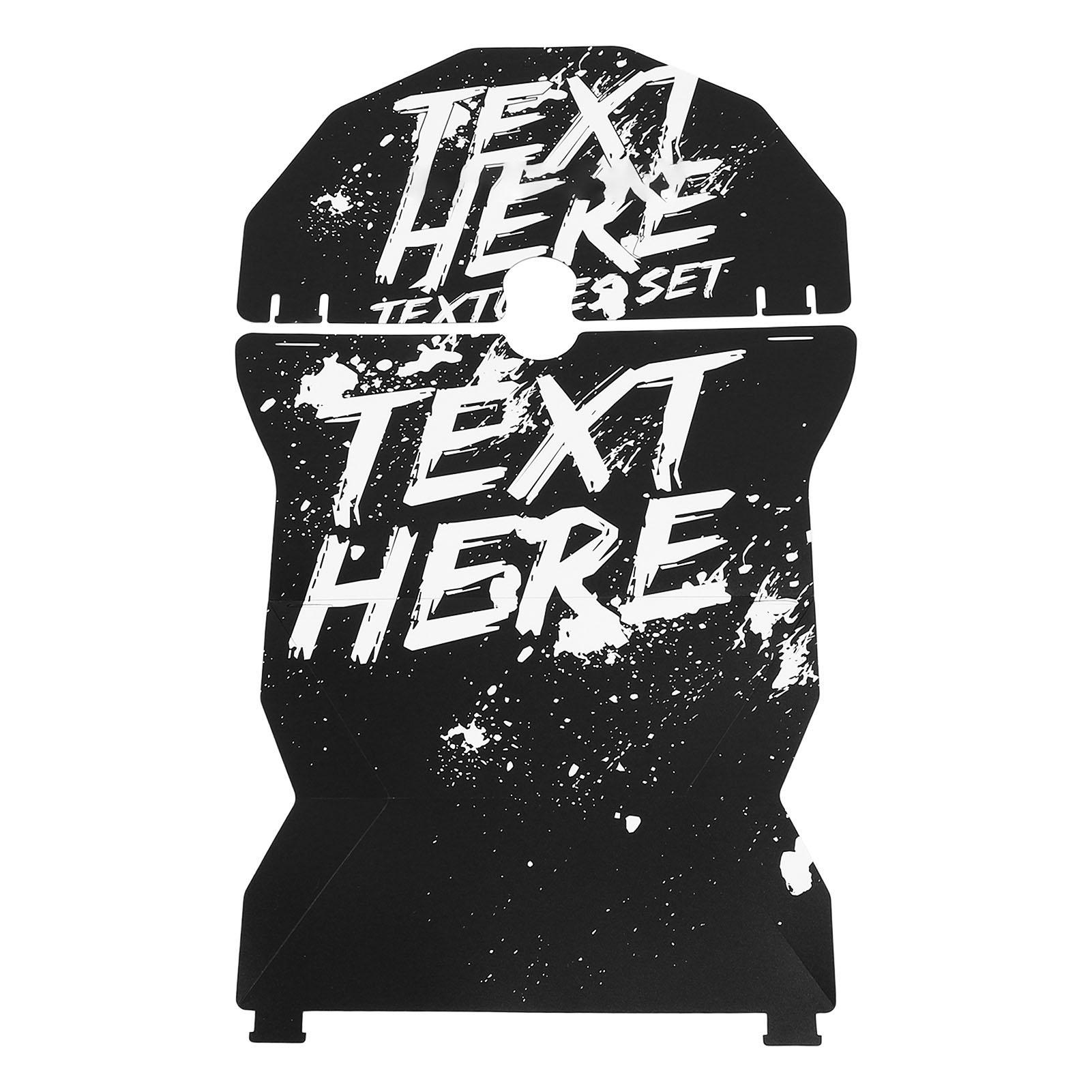 

Cycle Disc Brake Plate PP Anti Splashing Universal Portable Cycle Wash Cover Splashing Guard