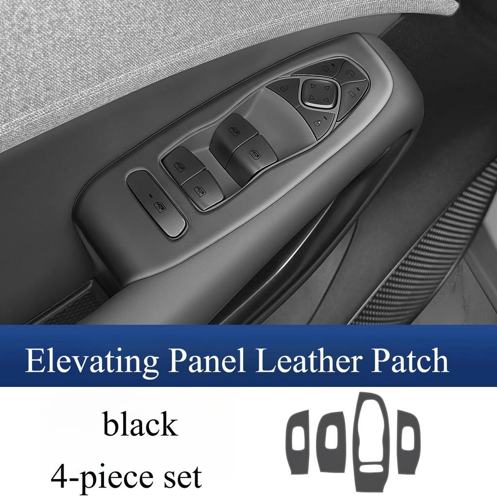 For BYD Sea Lion 05EV Window Lift Panel Leather Protection Patch Door Button Protective Pad Car Mat Interior Accessories
