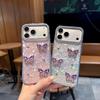 Diamond Bowknot Phone Case for iPhone 11/12/15/16/17 Pro Max