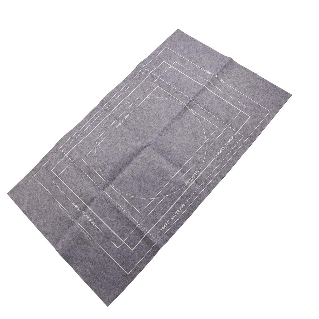 Puzzlematte Spielmatte Aufrollen Puzzleaufbewahrung Filzmatte Puzzles Decke Grau