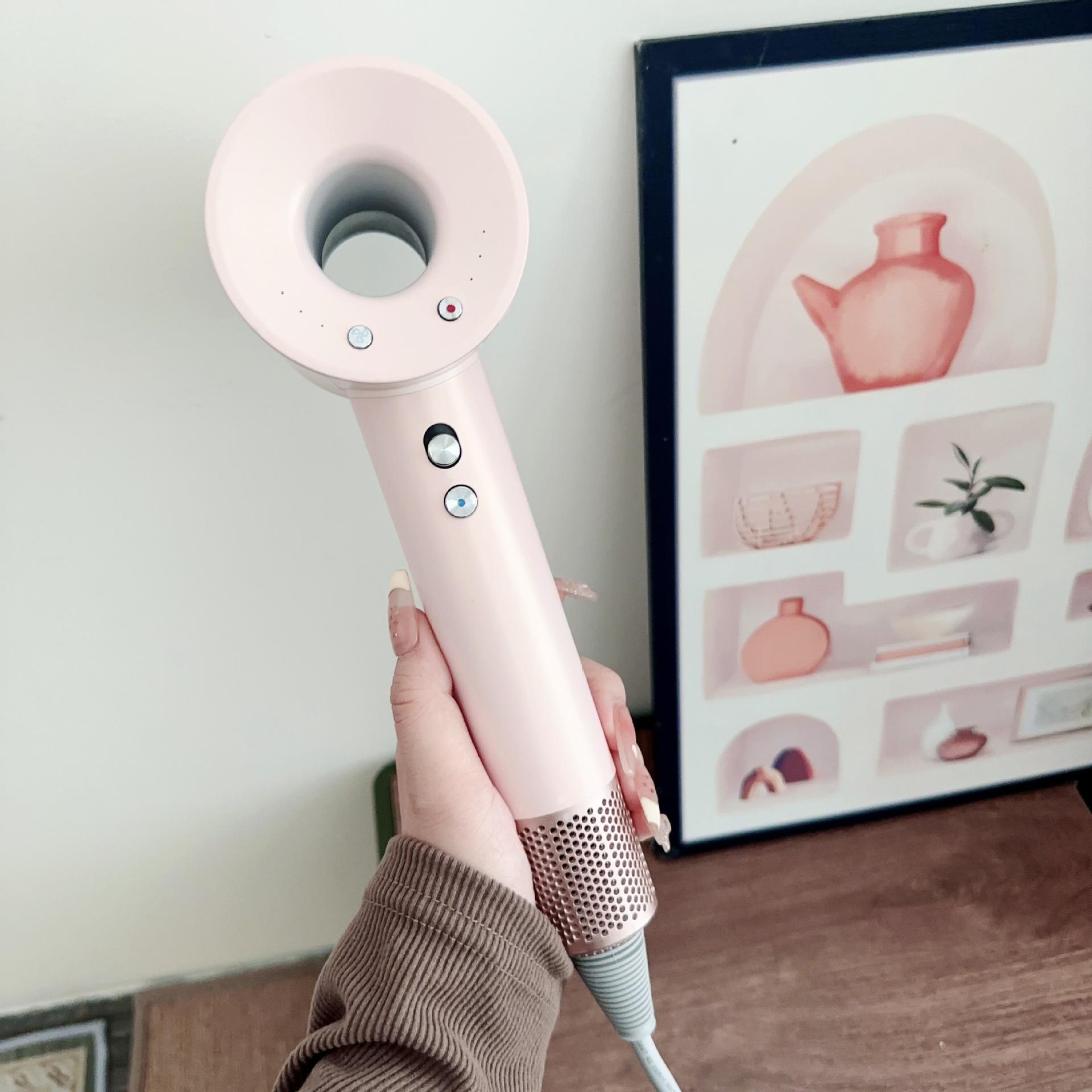 Huaqiangbei Negative Ion Hair Dryer: Protects Hair with High Power & Constant Temperature. Standard 220V-No Accessories