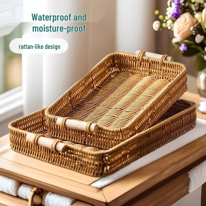 European Style Woven Serving Tray