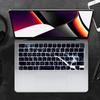 Newseego Protecție tastatură pentru MacBook Air Pro 14 Pro 16 Compatibilă Japoneză JIS Silicon Modele Compatibile Protecție Tastatură Impermeabilă și Rezistentă la Praf