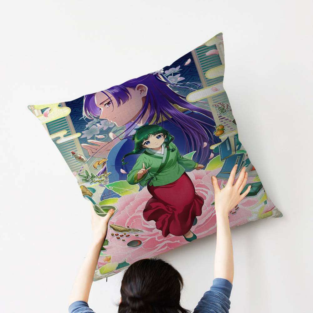 TThe Apothecary Diaries Pillow Cover for Bedroom Room and Living Room Sofa Decorative Cushion Cover