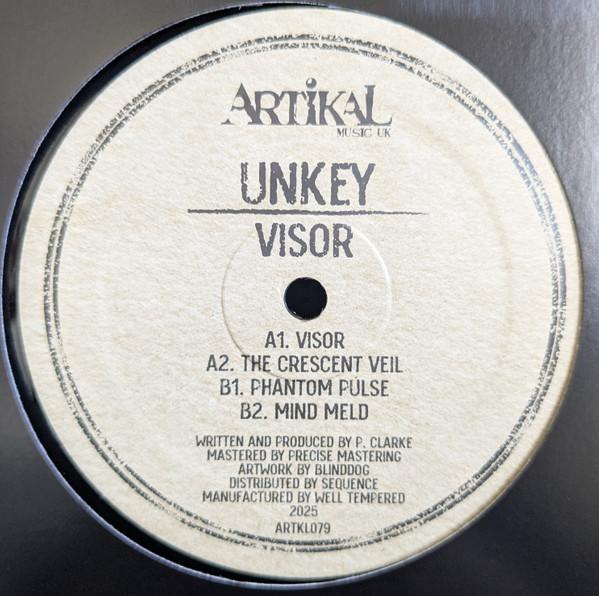 

12inch Record UNKEY Visor ARTKL079 ARTIKAL MUSIC 2025 UK Reggae Ska Dub