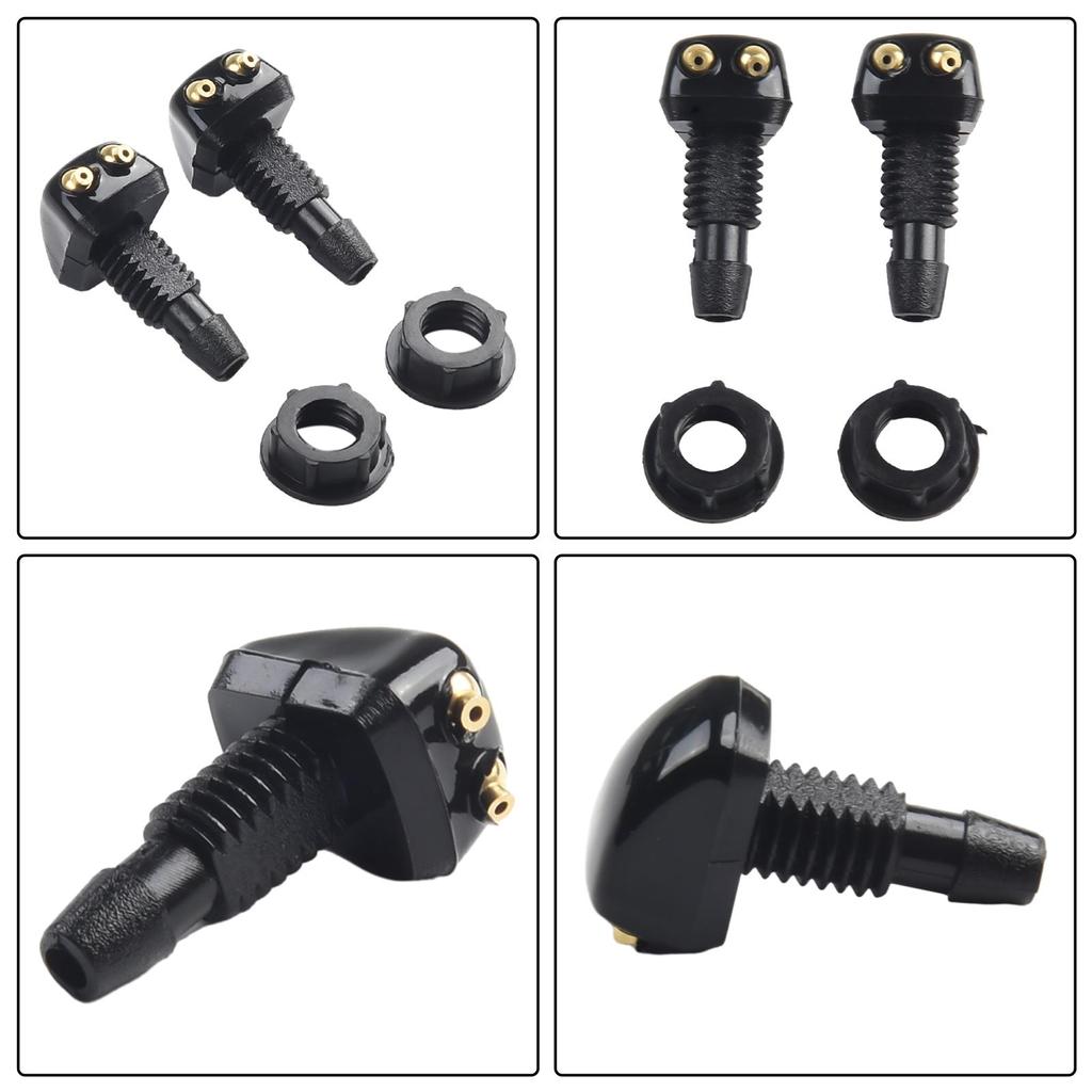 Sprayer Washer Wiper Nozzle Washer Sprayer 2PCS Anti-corrosion