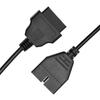 12  Pin  OBD 1  To  16  Pin  OBD2  Convertor  Adapter  Cable For Diagnostic Scanner For Gm Acesssories