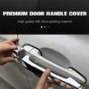 Car Door Handle Covers Fit For Volkswagen VW Virtus Polo Sedan 2018~2025 Scratch Proof Chromium Styling Sticker Auto Accessories