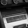 Soft Carbon Fiber Gear Shift Storage Panel Cover Trim for Skoda Octavia 2015 2016 2017 2018 2019 2020 Car Interior Accessories.