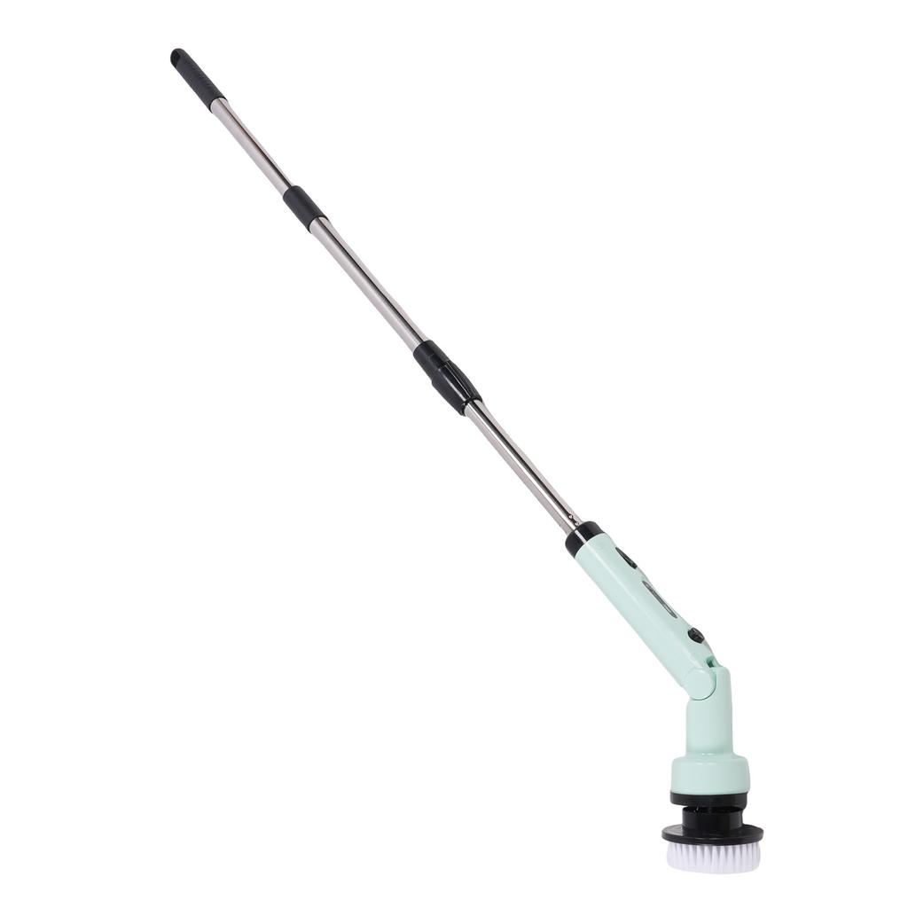 Electric Cleaning Brush Water Proof Shower Scrubber Cordless Cleaning Brush with 9pcs Brush Head and   Handle for Bathroom