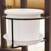 Tool-free Plant Hanger Railing Balcony Planter Holder Tool-Free Vertical Pot Fence for Outdoor Plants Fits Fences Decks Gardens Patios Use