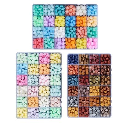 Colorful Wax Seal Beads for Seal Stamp Sealing Wax Beads for Envelope Christmas Package Wedding Invitation Decoration