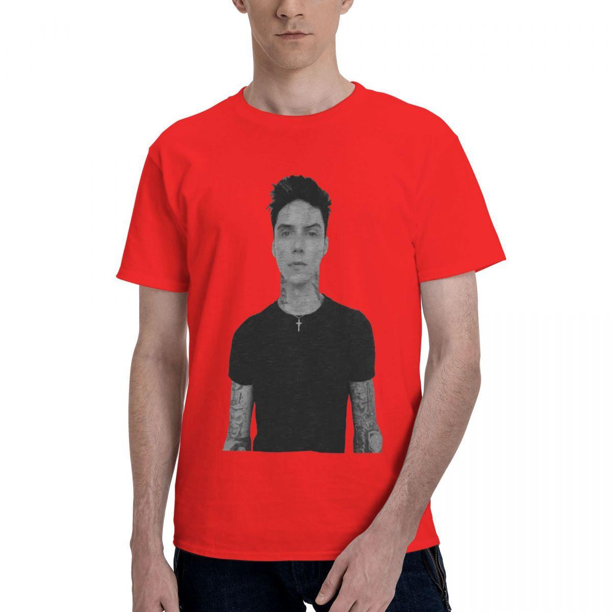 Andy Biersack 100 Cotton Casual Breathable Confortable T Shirt High End Mens Clothing Funny Gift S