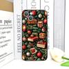 Christmas Decorations Bookshelf Book Print Phone Case for IPhone 16 12 11 14 13 15 Pro Max Mini X XS XR SE2 7 8 Plus Soft Cover