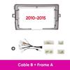 9 inch For Toyota Verso Corolla 2004 2005 2006-2009 Car Frame Fascia Adapter Android Radio Dash Fitting Panel Wiring Harness Kit