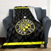 Columbus Crew SC Print Flannel Blanket High Quality Warm Comfortable Cover for All Seasons Perfect for Gifts Home Decor