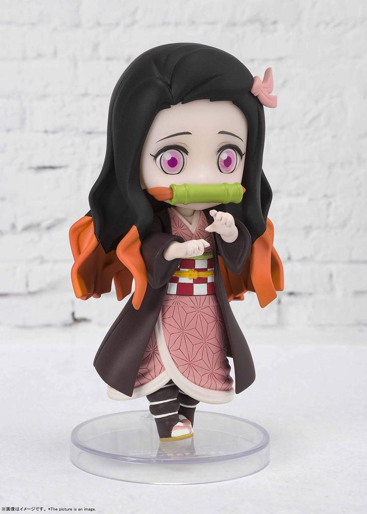 TAMASHII NATIONS Figuarts mini Demon Kimetsu no Yaiba Nezuko Kamado 90mm PVC ABS Painted Action Figure Slayer Approx. &