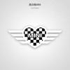 BMW mini cooper love sticker, scratch blocking sticker F56F60 body random sticker to change the decoration zbfhp66