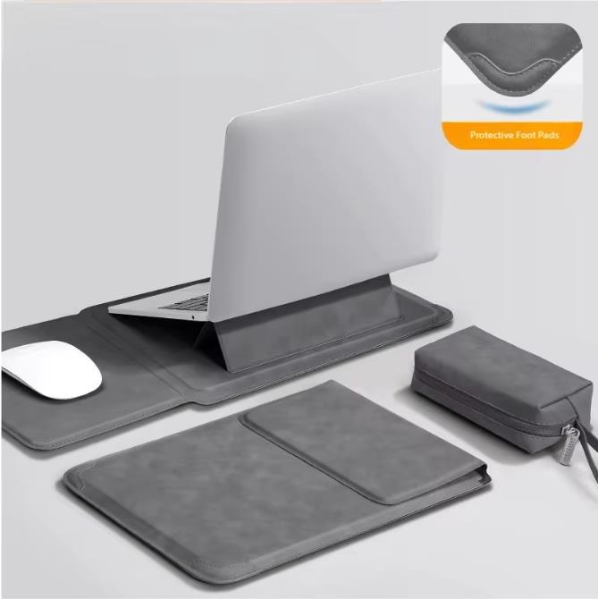 Laptop Sleeve Case 13 14 15 15.6 16Inch voor HP DELL Tas voor Notebook Case met Stand Mannen Vrouwen